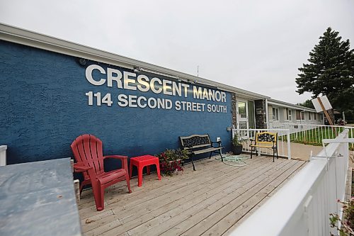 Crescent Manor in Souris. The facility is run by Manitoba Housing and had previously been dedicated to retirement living. (Connor McDowell/The Brandon Sun)
