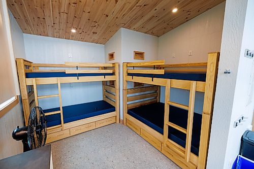 MIKE DEAL / FREE PRESS
The mini cabins in St. Malo Provincial Park.
Reporter: Melissa Martin
260821 - Friday, August 21, 2026.