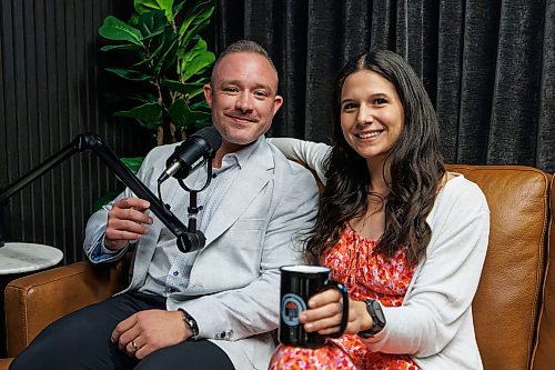 MIKE DEAL / FREE PRESS
Justis Pederson, president and CEO of recruitment firm the Pederson Group, with Creative Communication Director, Cassidy Bezan.
Reporter: Aaron Epp 
260827 - Thursday, August 27, 2026.
