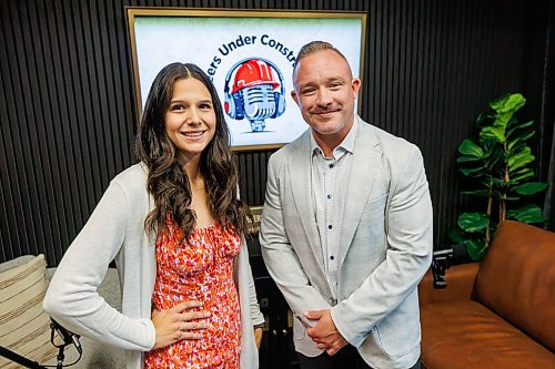 MIKE DEAL / FREE PRESS
Justis Pederson, president and CEO of recruitment firm the Pederson Group, with Creative Communication Director, Cassidy Bezan.
Reporter: Aaron Epp
260827 - Thursday, August 27, 2026.