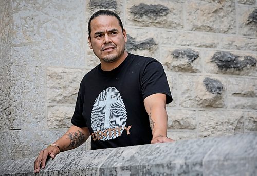 JOHN WOODS / FREE PRESS
Ray Ducharme, who has had a drug overdose, is photographed on Edmonton Sunday, August 30, 2026. Ducharme is recovering and works in the industry.
reporter: scott