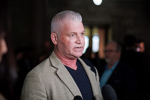 Jason Linklater, president of the Manitoba Association of Health Care Professionals. (Mike Deal/Winnipeg Free Press files)