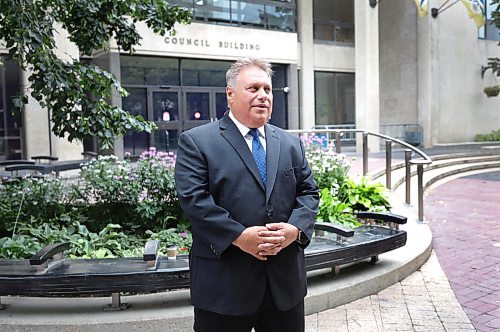 Ruth Bonneville / Free Press

Local City Hall Mayoral race - Vogiatzakis. 

Mike Vogiatzakis. Candidate for Mayor of Winnipeg, chats with reporters outside city hall Tuesday. 


Sept 1st,  2026