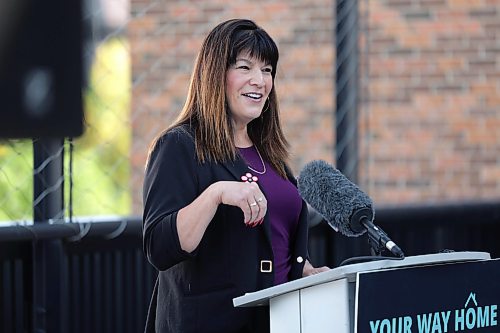 Ruth Bonneville / Free Press
LOCAL - housing
Housing, Addictions and Homelessness Minister Bernadette Smith makes transitional housing investment announcement and newly opened location Friday.
Also speaking at the event was Nicholas Candaele, senior director, N’Dinawemak and resident
Robert Liddle. Note: the press release says “Little” but when I asked Robert he said his last name was spelt Liddle. Please confirm with reporter.
TOPIC:
Investing in transitional housing
Sept 4th, 2026
