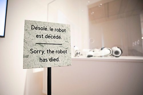 MIKAELA MACKENZIE / FREE PRESS
Artist Emilie St-Hilaireճ new exhibition, Objects of Fidelity: Barbies, bots, bbs, at La Maison des Artistes on Tuesday, Sept. 8, 2026.
For Jen story.
Free Press 2026