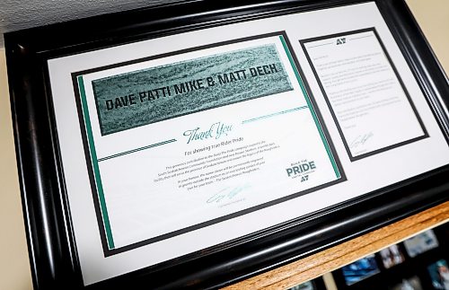JOHN WOODS / FREE PRESS
Dave Dech, has a room full of Saskatchewan Roughriders paraphernalia that is always growing and was photographed in his home Tuesday, September 8, 2026.
reporter: dave