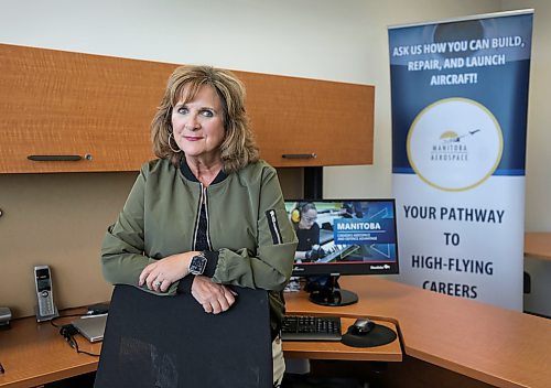 Ruth Bonneville / Free Press
BIZ - Manitoba–Canada Defence
Business portrait of Beverlie Stuart, CEO of Manitoba Aerospace, in her office Wednesday.
What: Manitoba Aerospace is co-leading the Manitoba–Canada Defence Alliance, which the province created to draw defence spending into the province.
Story by Gabby
Sept 9th, 2026