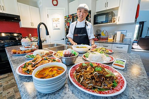 MIKE DEAL / FREE PRESS
Malvin Soh is busy prepping for his pop-up restaurant Sedap Singapore Kitchen. Soh is excited to introduce Winnipeggers to the spicy, complex and delicious flavours of the small island nation.
Reporter: AV Kitching
260910 - Thursday, September 10, 2026.