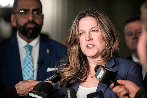 MIKAELA MACKENZIE / FREE PRESS

Health critic Kathleen Cook reacts to the budget on Tuesday, March 24, 2026. 

For budget story
Free Press 2026