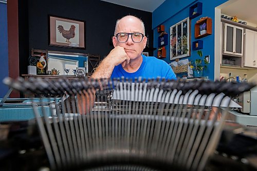 MIKE DEAL / FREE PRESS
Michael J Clark is a local suspense/crime author who writes his books using manual typewriters. He’s a big proponent of the machines and using them in composition, with a collection of over 50.
Reporter: Sheldon Birnie
260908 - Tuesday, September 08, 2026.