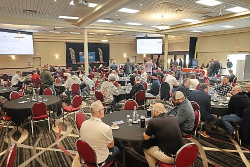 Guests start filling the Victoria Inn and Suites during the event. (Connor McDowell/The Brandon Sun)