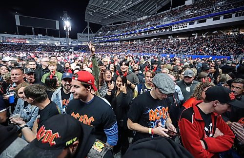 Jason Halstead / Free Press
Fans get ready for AC/DC to take the stage at Princess Auto Stadium on Sept. 20, 2026.