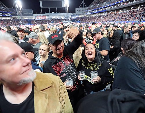 Jason Halstead / Free Press
Fans get ready for AC/DC to take the stage at Princess Auto Stadium on Sept. 20, 2026.
