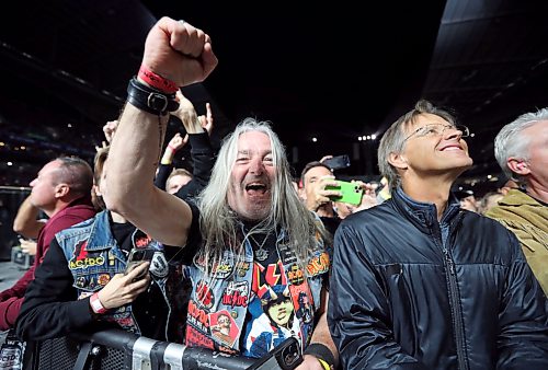 Jason Halstead / Free Press
Fans get ready for AC/DC to take the stage at Princess Auto Stadium on Sept. 20, 2026.