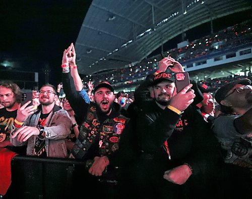 Jason Halstead / Free Press
Fans get ready for AC/DC to take the stage at Princess Auto Stadium on Sept. 20, 2026.