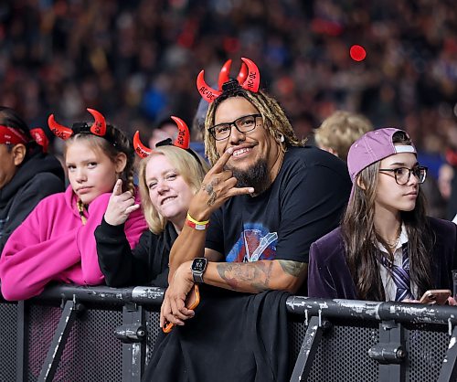 Jason Halstead / Free Press
Fans get ready for AC/DC to take the stage at Princess Auto Stadium on Sept. 20, 2026.
