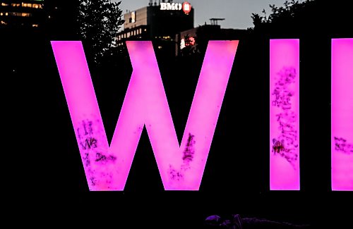 JOHN WOODS / FREE PRESS
Winnipeg sign at The Forks, Tuesday, September 22, 2026.
reporter: ?