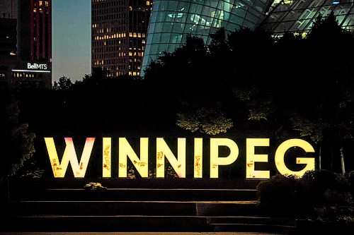 JOHN WOODS / FREE PRESS
Winnipeg sign at The Forks, Tuesday, September 22, 2026.
reporter: ?