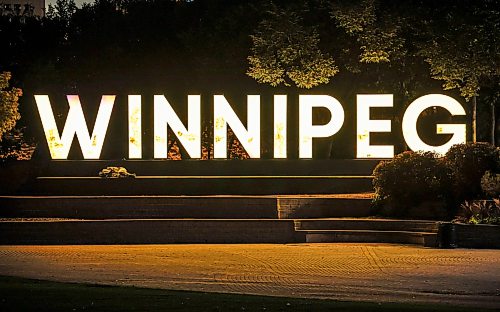 JOHN WOODS / FREE PRESS
Winnipeg sign at The Forks, Tuesday, September 22, 2026.
reporter: ?