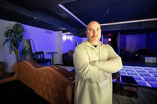 MIKAELA MACKENZIE / FREE PRESS
Christopher Gregoire, owner of AQ Sauna, on Thursday, Sept. 24, 2026.
For Morgan story.
Free Press 2026