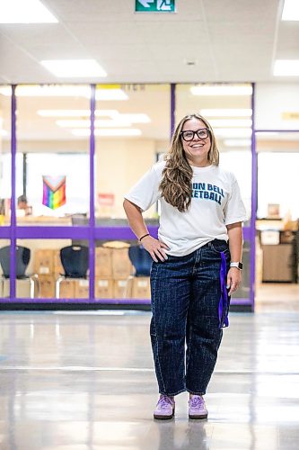 MIKAELA MACKENZIE / FREE PRESS
Kelsey Shiaro, guidance counsellor, at Gordon Bell High School on Friday, Sept. 25, 2026.
For Maggie story.
Free Press 2026