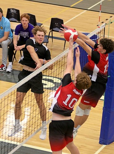 Jaxsten Hansen-Young was named a tournament all-star. (Thomas Friesen/The Brandon Sun)
