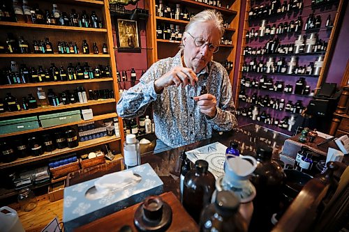 JOHN WOODS / FREE PRESS
Micheal O’Malley, founder of La Parfumerie, a long-standing business that sells perfumes, has been ordered by the city of Winnipeg to close his retail store on Evanson in Winnipeg, Monday, September 28, 2026. O’Malley says this would end his business and he is trying to get a reversal of the city’s order.
reporter: gabby