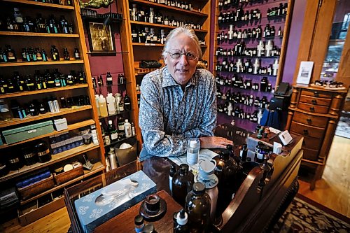 JOHN WOODS / FREE PRESS
Micheal O’Malley, founder of La Parfumerie, a long-standing business that sells perfumes, has been ordered by the city of Winnipeg to close his retail store on Evanson in Winnipeg, Monday, September 28, 2026. O’Malley says this would end his business and he is trying to get a reversal of the city’s order.

reporter: gabby