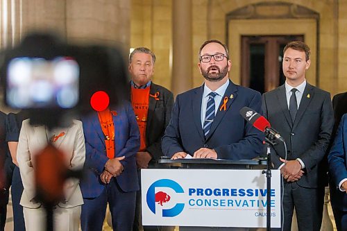 MIKE DEAL / FREE PRESS
PC MLA Konrad Narth (La Vérendrye) was selected by the PC caucus to be the next leader of the party Tuesday morning prior to Question Period.
Reporter: Carol Sanders
260929 - Tuesday, September 29, 2026.
