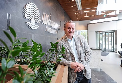 "I have pretty significant and aggressive expectations for this company," says Evan Johnston, president and CEO Wawanesa Mutual Insurance Co. (Ruth Bonneville/Winnipeg Free Press)