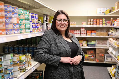 Amanda Naughton-Gale, Neepawa Community Ministries Director for the Salvation Army. She said that she is happy that a large donation has been made by a local company to support the goal to purchase a new van for the food bank. (Tim Smith/The Brandon Sun files)