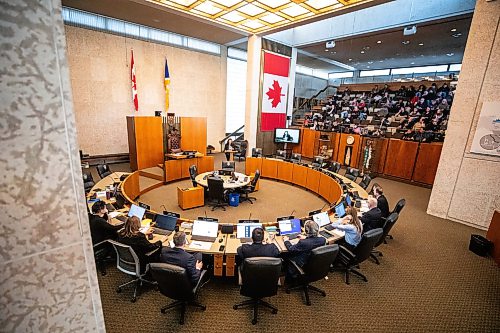 MIKAELA MACKENZIE / FREE PRESS
EPC at City Hall on Tuesday, Feb. 17, 2026.
For Malak story.
Free Press 2026