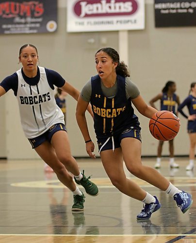 Aya El Ouali and the Bobcats women's basketball team host the Algoma Thunderbirds on Friday and Saturday. See Friday's paper for a feature on the team. (Thomas Friesen/The Brandon Sun)