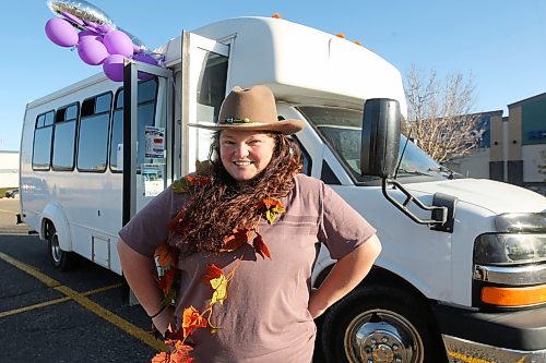 Alison Dawson, founder of Prairie Rovers, will be offering a shuttle service to the Haunted Forest presented by Lucky Break Ranch this weekend and next weekend. (Connor McDowell/The Brandon Sun)