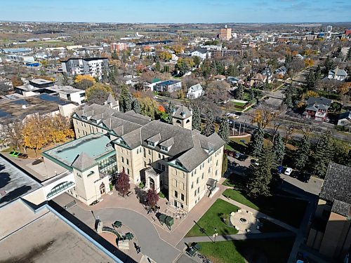 A view of Brandon University's Clark Hall, looking to the northeast.
(Tim Smith/The Brandon Sun)
