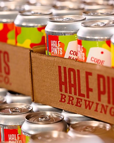 Mike Sudoma / Free Press
Pallets of freshly brewed Codename Ghost Hazy IPA ready to be shipped at Half Pints Brewing Co Friday morning
October 16, 2026