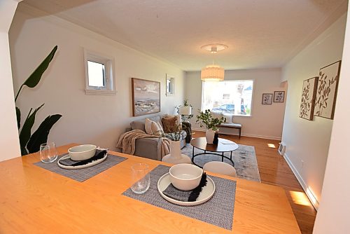 Todd Lewys / Free Press
Natural light streams into the kitchen from a large picture window and two piano windows on the living room’s side wall.
