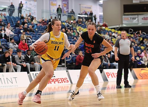 Jessie Sumner is poised for a big jump in minutes this Canada West women's basketball season as the Brandon University Bobcats have lost at least two, if not three of their top scorers from 2025-26. (Tim Smith/The Brandon Sun)