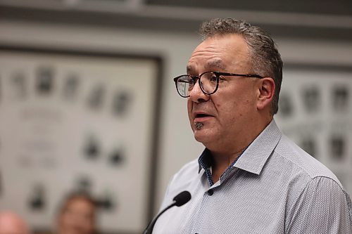 Brandon Friendship Centre 24-hour safe space co-ordinator Richard Greer said Monday that if council voted against the safe space, it would mean the end of the facility and result in staff layoffs and the loss of a $1-million annual grant from the federal government. (Alex Lambert/The Brandon Sun)