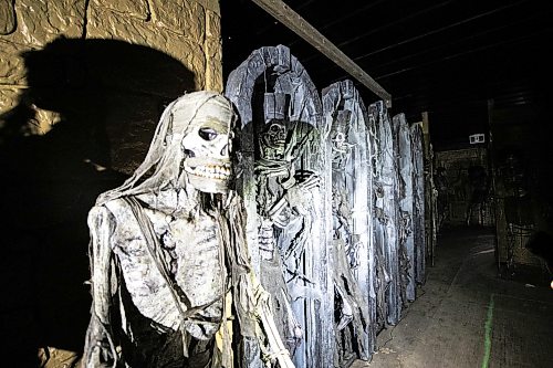 MIKAELA MACKENZIE / FREE PRESS
Ҍegends of Horror,Ӡthis yearճ new attraction at Heebie Jeebies on Thursday, Oct. 22, 2026.
For Aaron story.
Free Press 2026