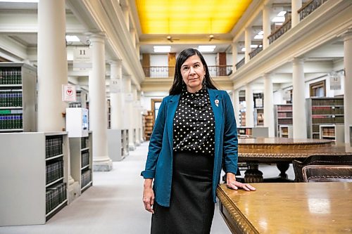 MIKAELA MACKENZIE / FREE PRESS
	

Associate Chief Judge of Reconciliation Jerilee Ryle in the library at the law courts in Winnipeg on Tuesday, Oct. 27, 2026.

For Erik series.
Free Press 2026